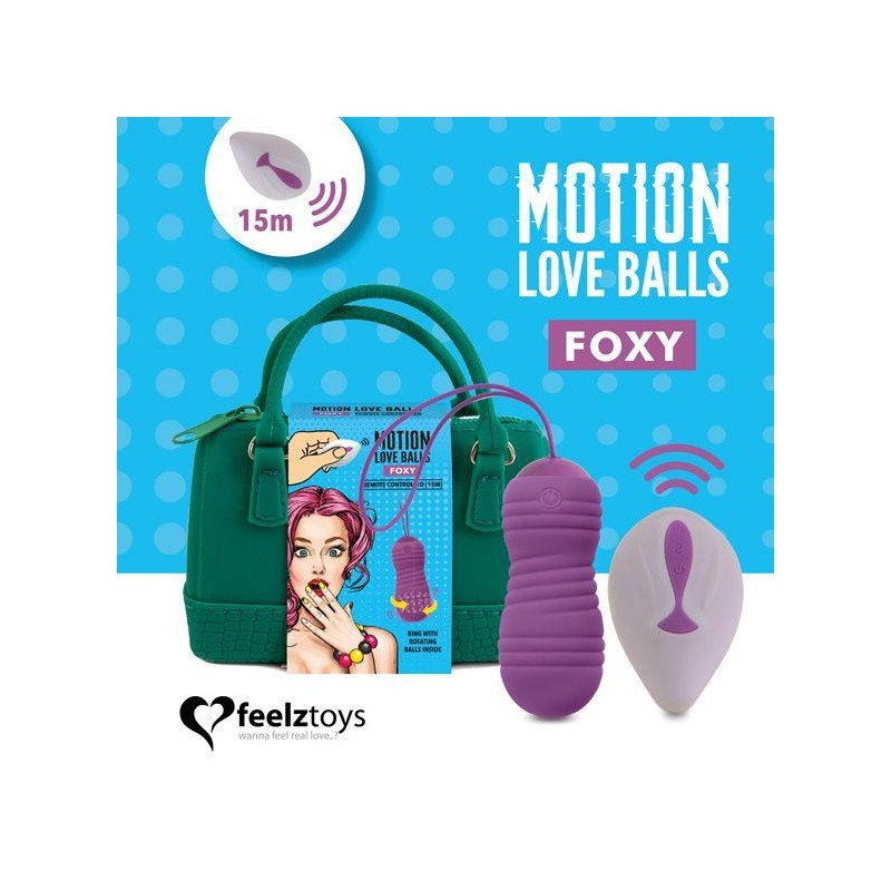 FeelzToys - Op afstand bestuurbare liefdesballen Foxy